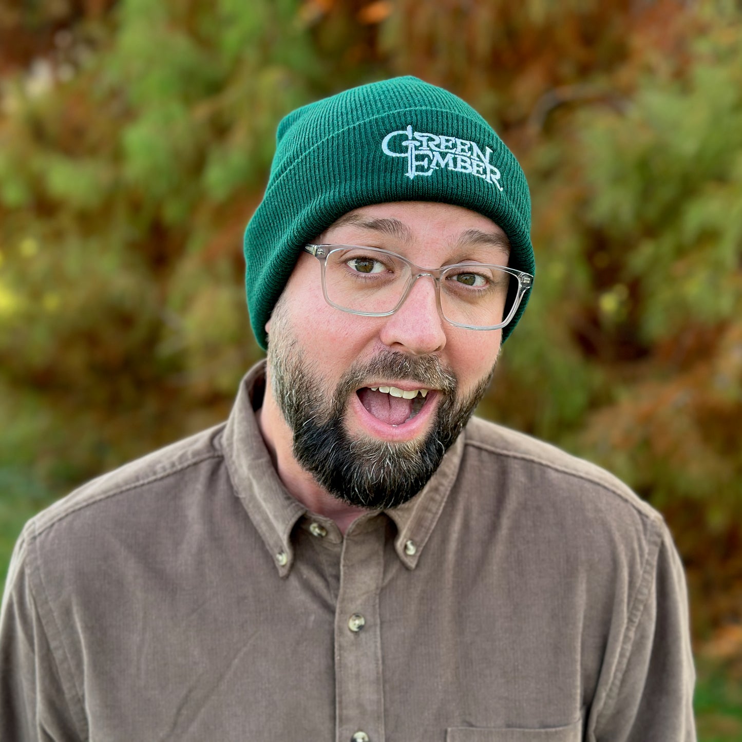 Green Ember Beanie