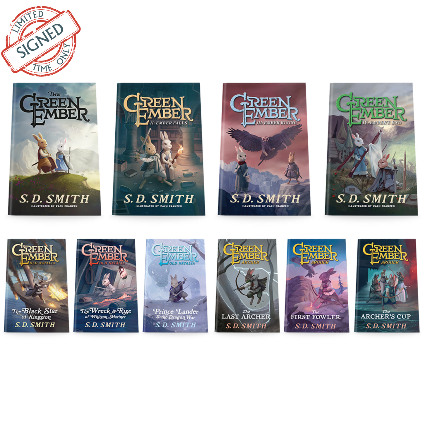 Green Ember New Covers