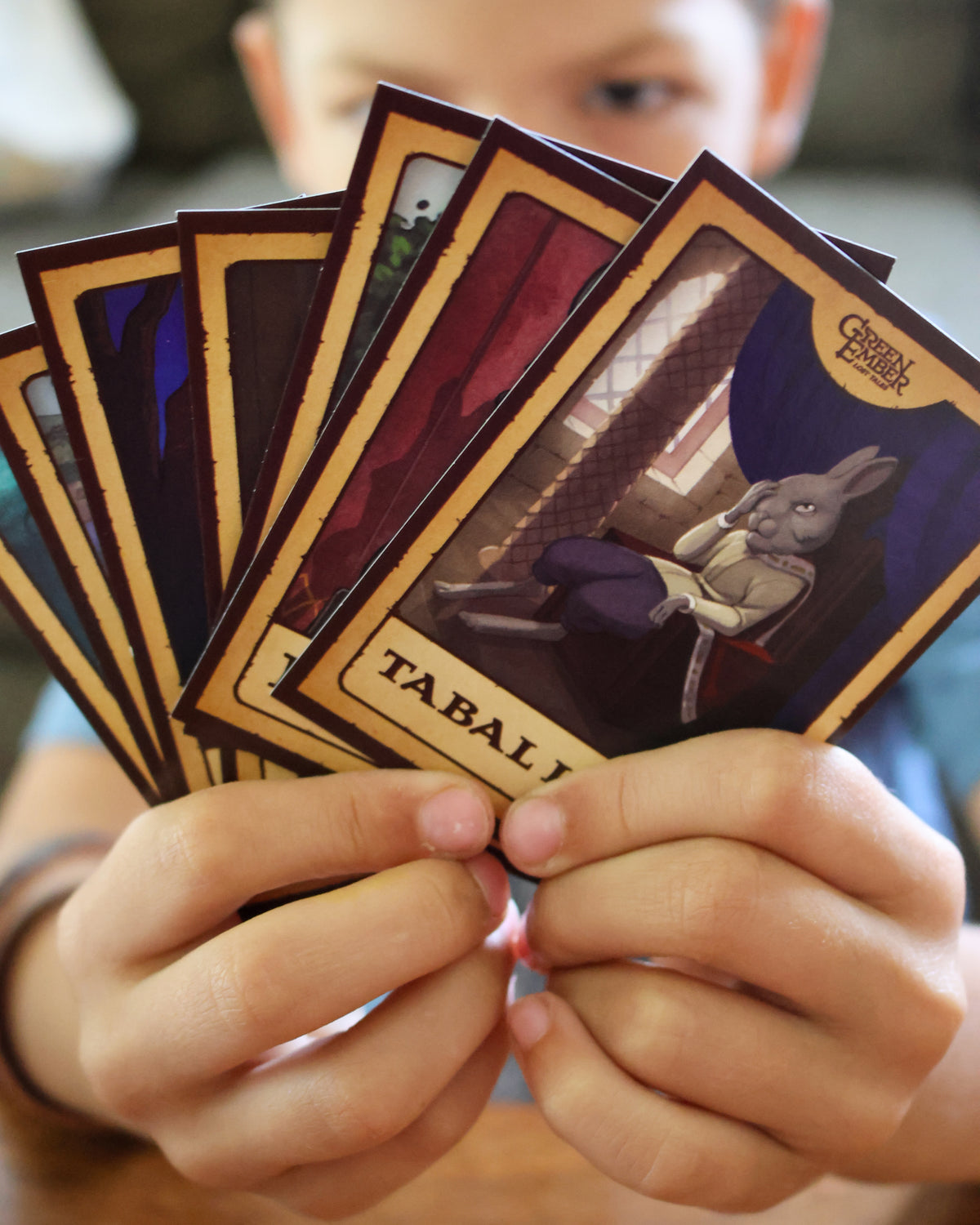 Green Ember Lost Tales Character Cards
