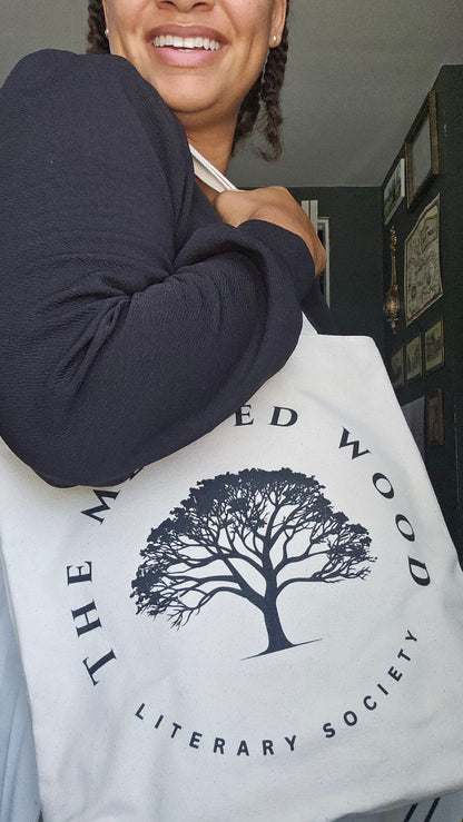 Mended Wood Tote Bag