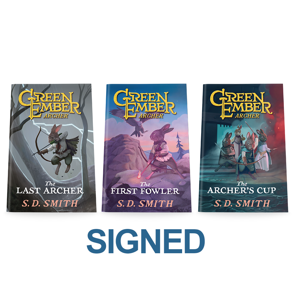 SIGNED Green Ember: Archer + Old Natalia Christmas Special with FREE Ornament and Character Cards