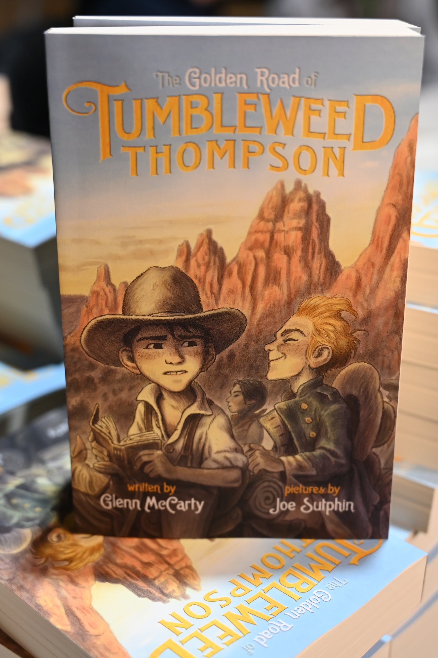 SIGNED The Golden Road of Tumbleweed Thompson (Book 2)