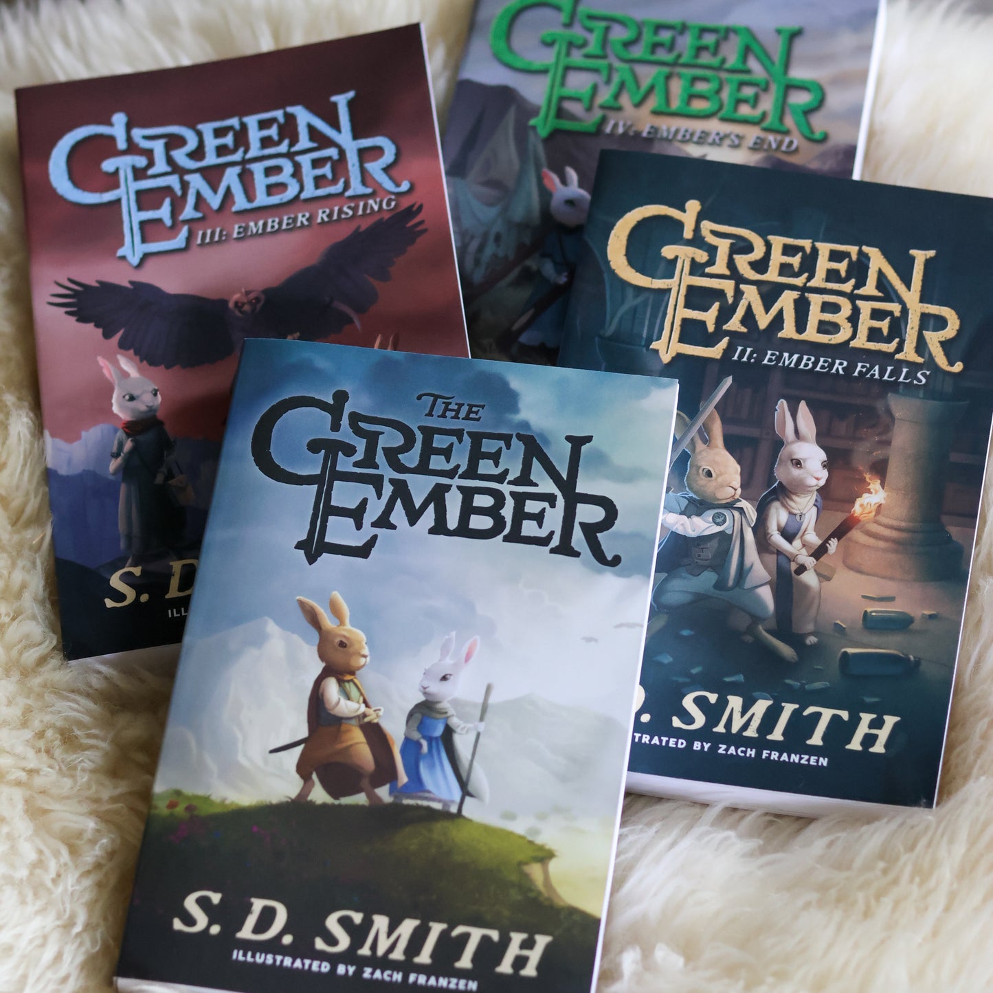 SIGNED Green Ember Series 4 Book Combo (Softcover)