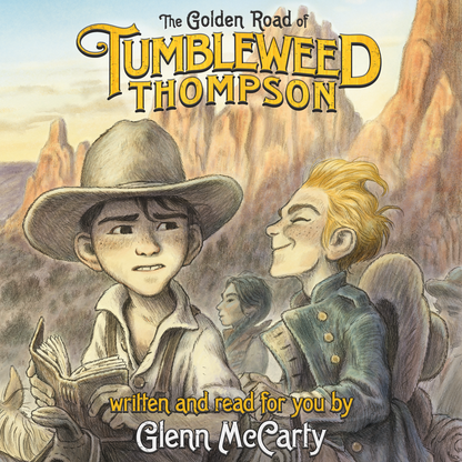 The Golden Road of Tumbleweed Thompson audiobook cover