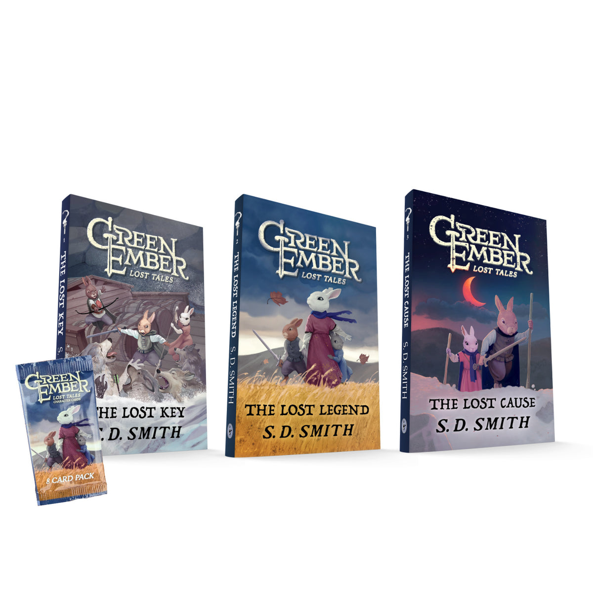 Signed - Lost Tales Trilogy + Character Cards
