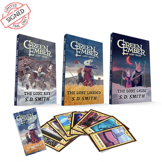 Signed - Lost Tales Trilogy + Character Cards