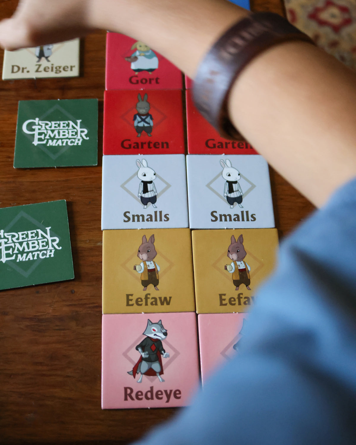 Green Ember Match Board Game