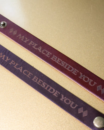 My Place Beside You Wristband - 2 Pack