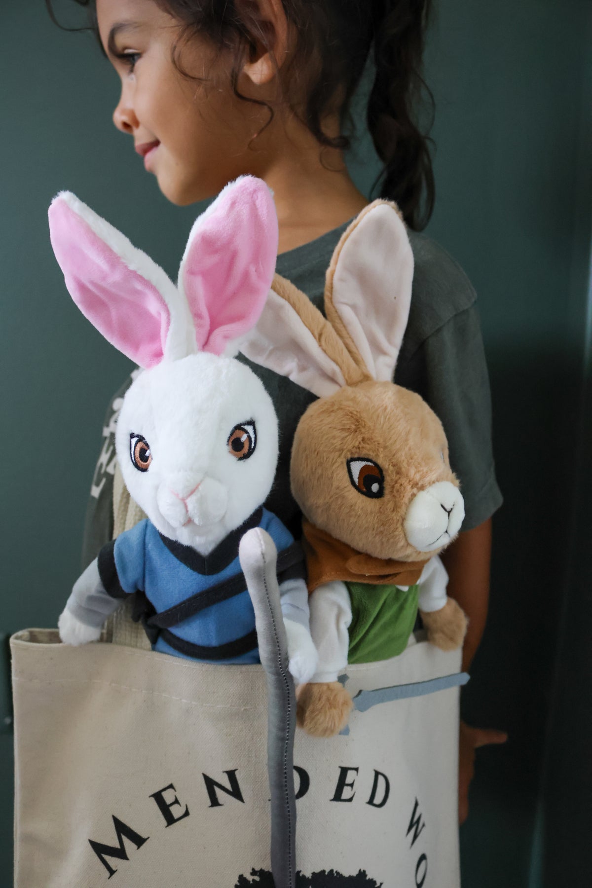 Mended Wood Tote Bag