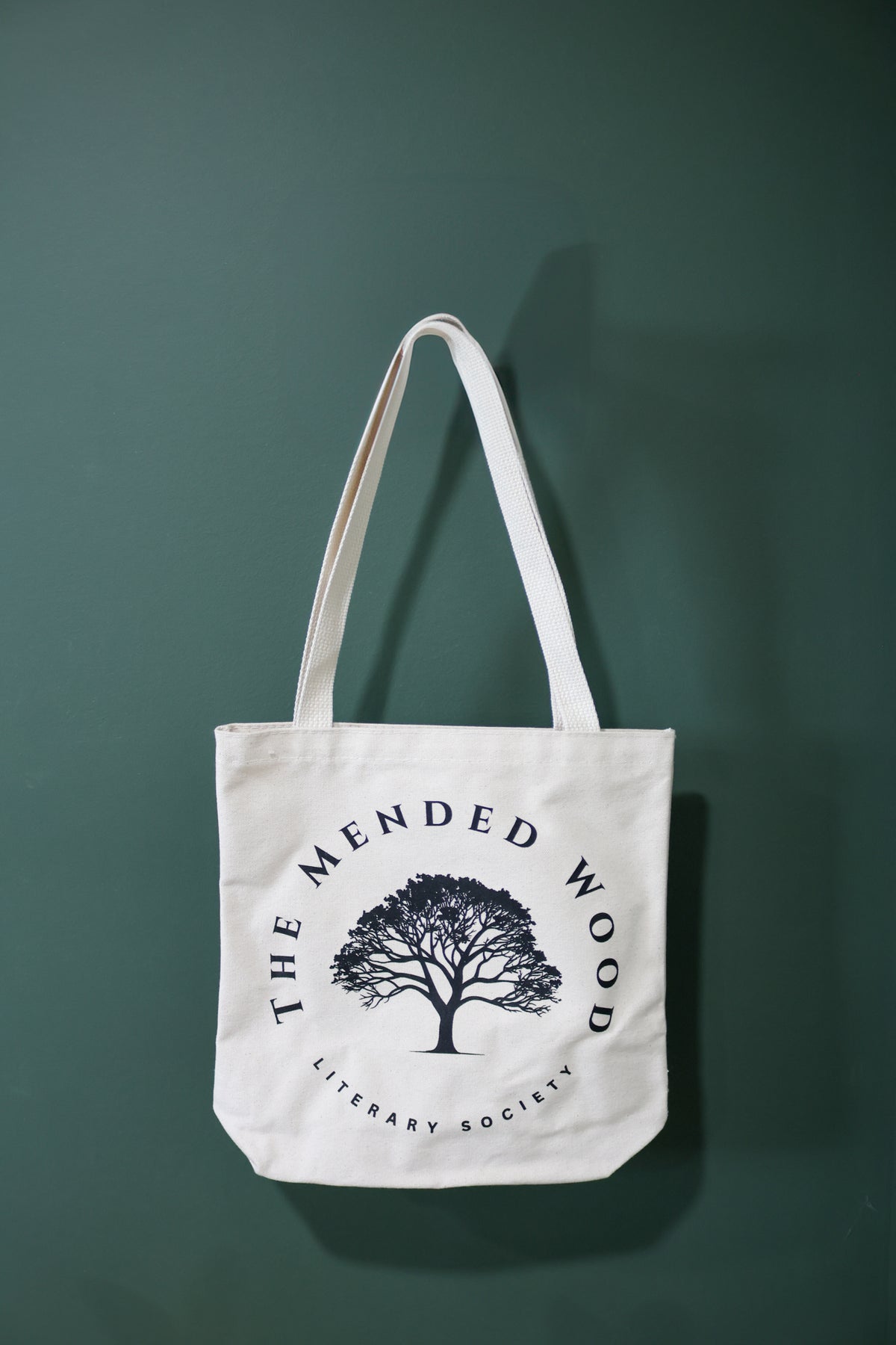 Mended Wood Tote Bag