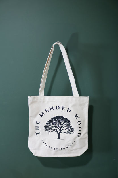 Mended Wood Tote Bag