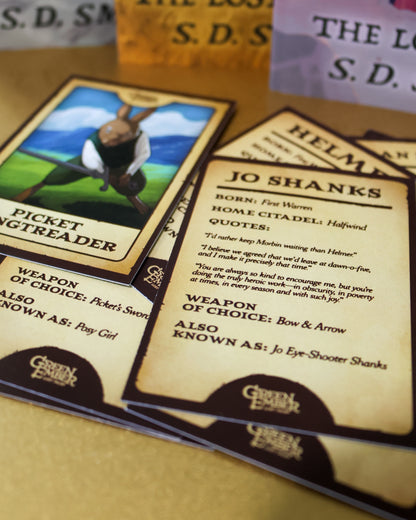 Signed - Lost Tales Trilogy + Character Cards