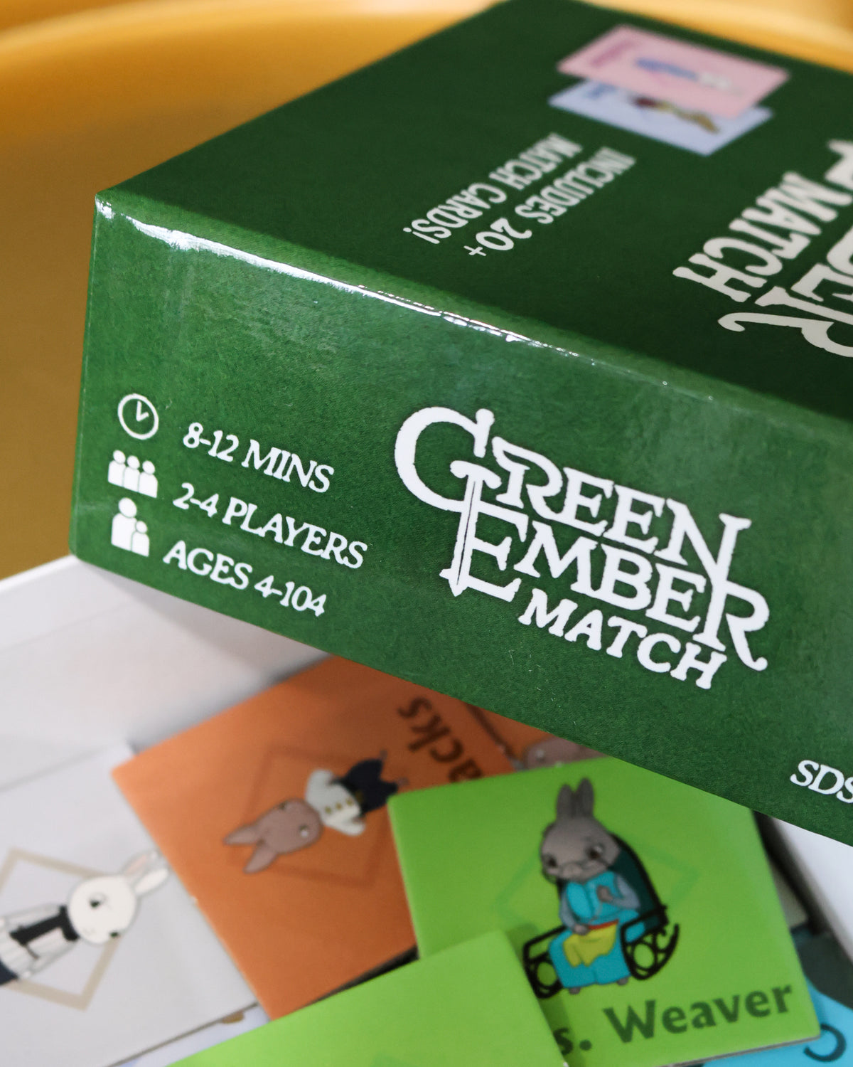 Green Ember Match Board Game