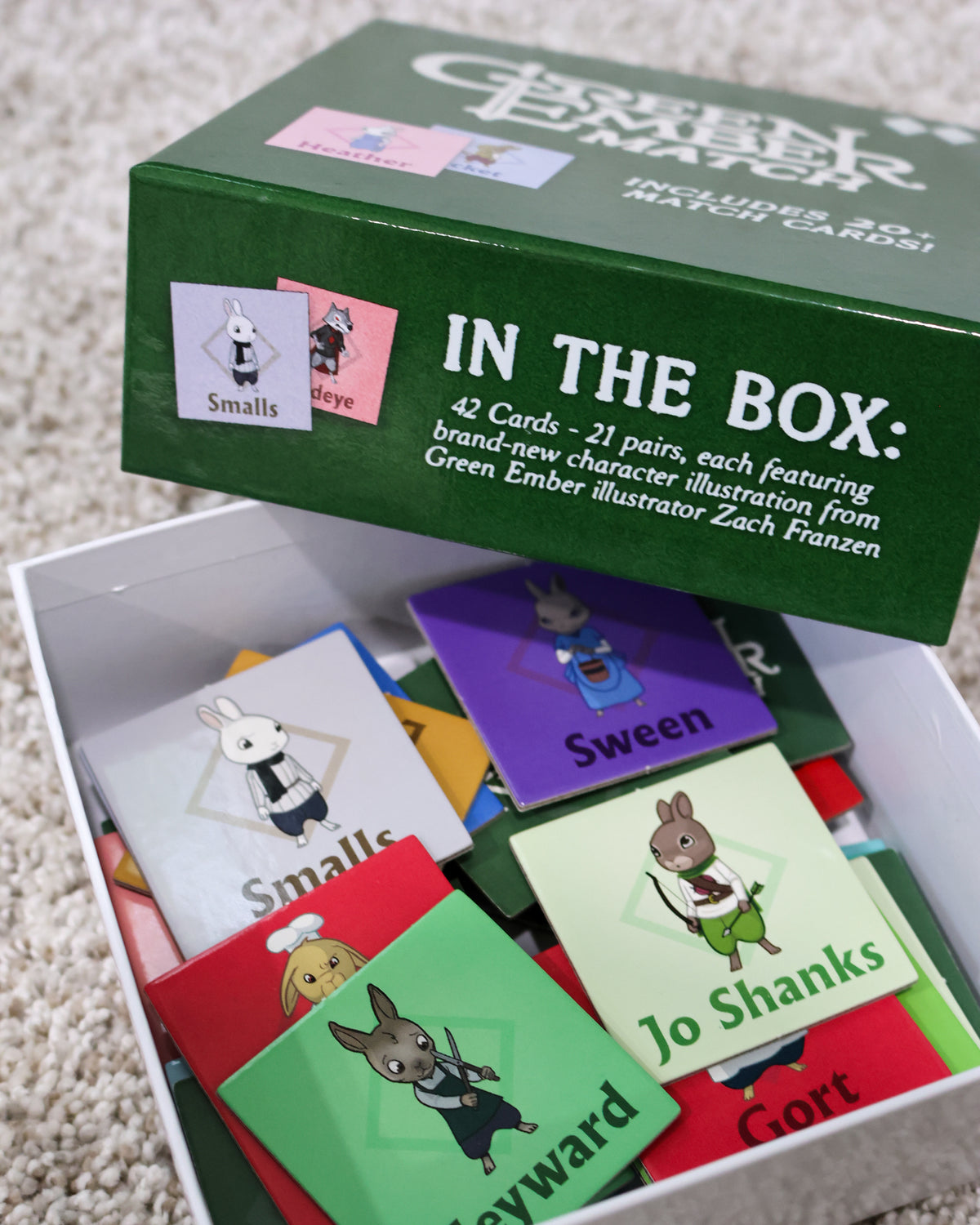 Green Ember Match Board Game