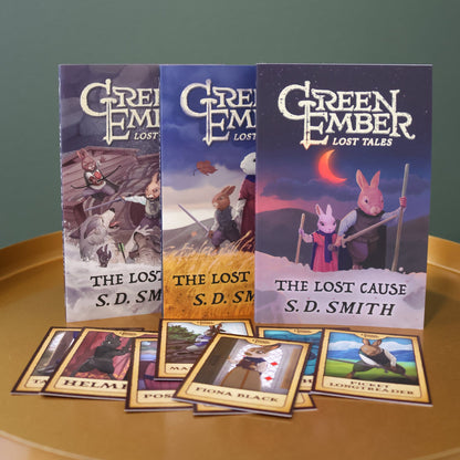Signed - Lost Tales Trilogy + Character Cards