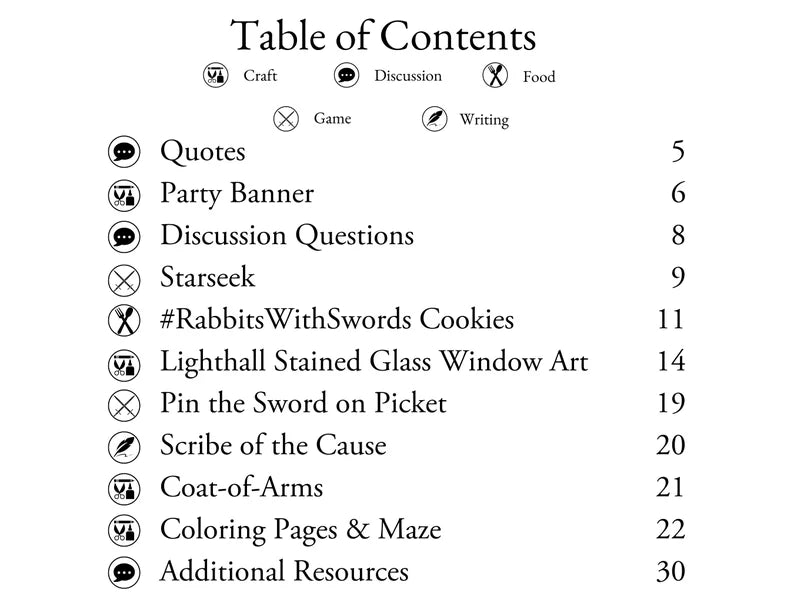 The Official Green Ember Book Club & Party Activity Guide (32 pages) - Printable Download