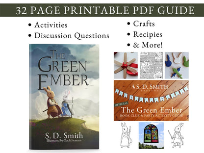 The Official Green Ember Book Club & Party Activity Guide (32 pages) - Printable Download